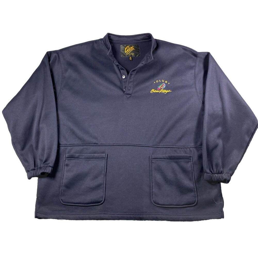 Circe Las Vegas Golf Jacket With Pockets CLUB BEAU RIVAGE Embroidered Logo